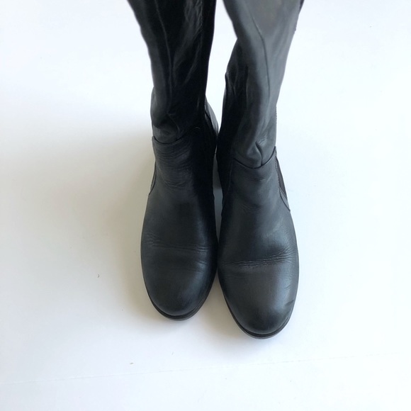 Report Over the Knee Leather Boots - Picture 3 of 6